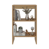 Biblioteca Eloy Fresno Europeo 50x80cm Rectangular con Tres Compartimientos y Dos Entrepaños