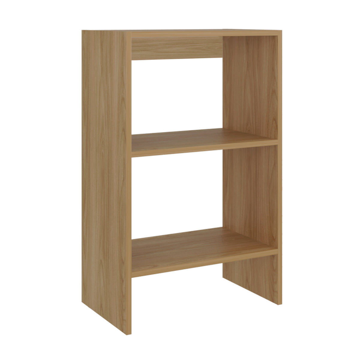 Biblioteca Eloy Fresno Europeo 50x80cm Rectangular con Tres Compartimientos y Dos Entrepaños