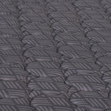 Colchón Moserrate Gris y Blanco Sencillo 100 X 190 Cm Ortopedico Firme de Espuma y Doble Faz