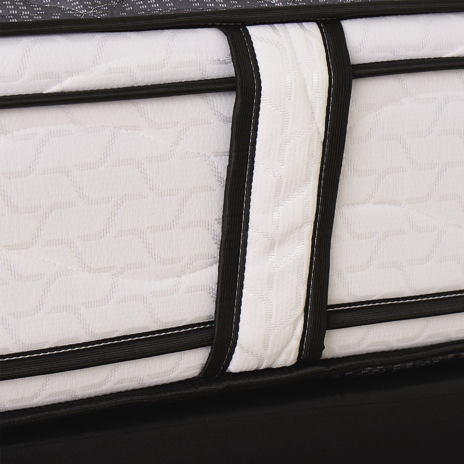 Colchón Andes Resor Gris y Blanco King 200 X 200 Cm Ortopedico Medio Suave de Resortes y Doble Faz