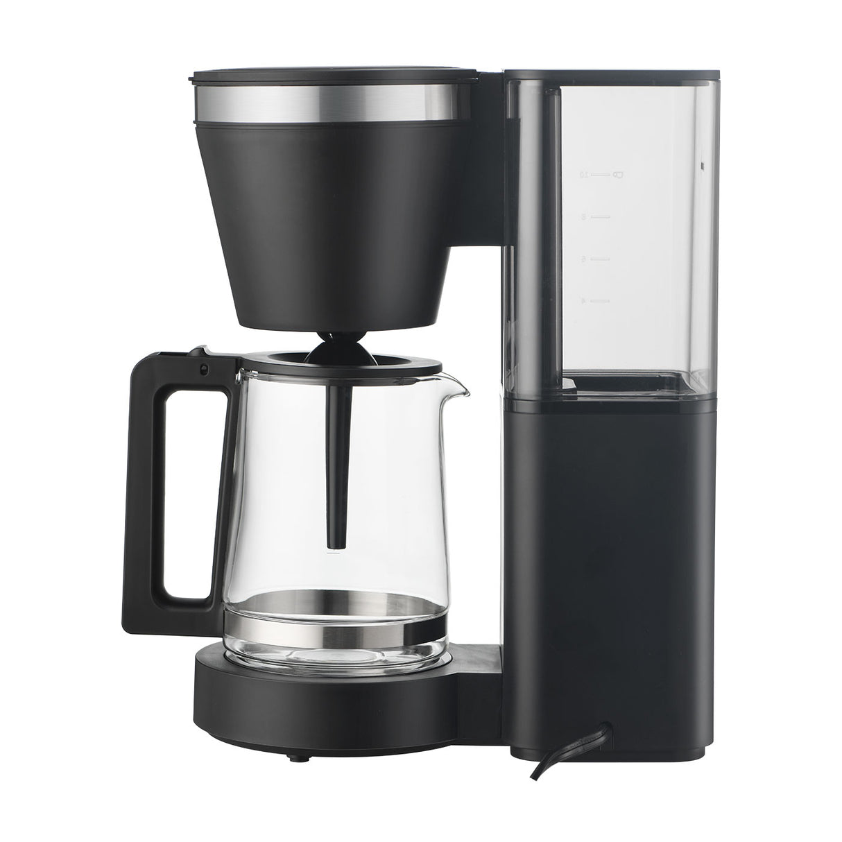 Cafetera Digital Kalley Negro 32.5x35.8cm para Diez Tazas con Sistema Antigoteo