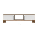 Rack de TV Dago Fresno Europeo 160x41.8cm para TV Hasta 65" Pulgadas con Un Compartimiento