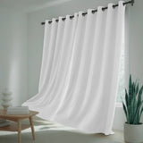Cortina Blackout blanco 280x220cm Doble Faz Acústica de Lineas