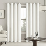 Cortina Semiblackout Blanco 270x200cm Doble Faz Fondo Entero