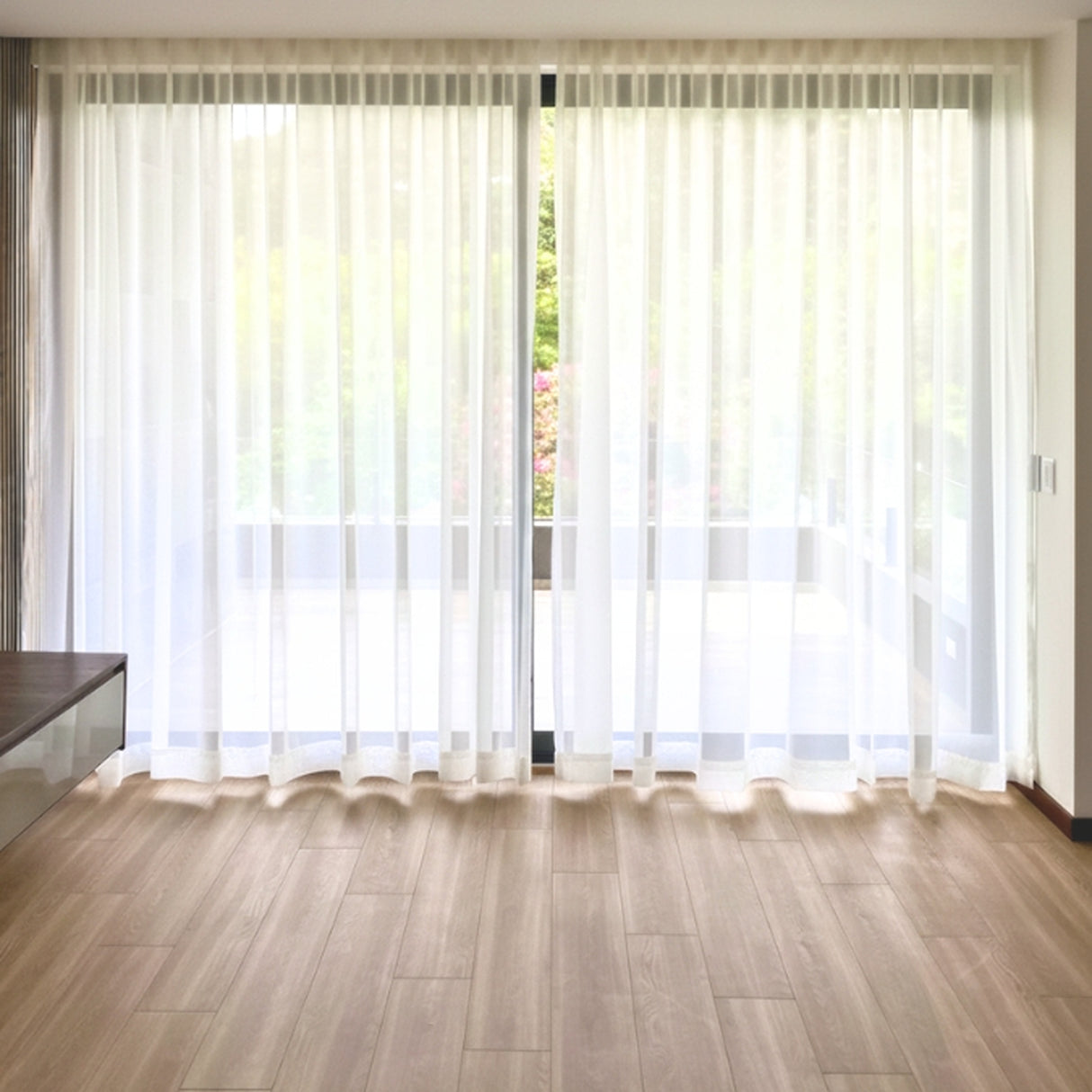 Velo Suizo Dividido Beige 280x220cm Doble Faz Fondo Entero