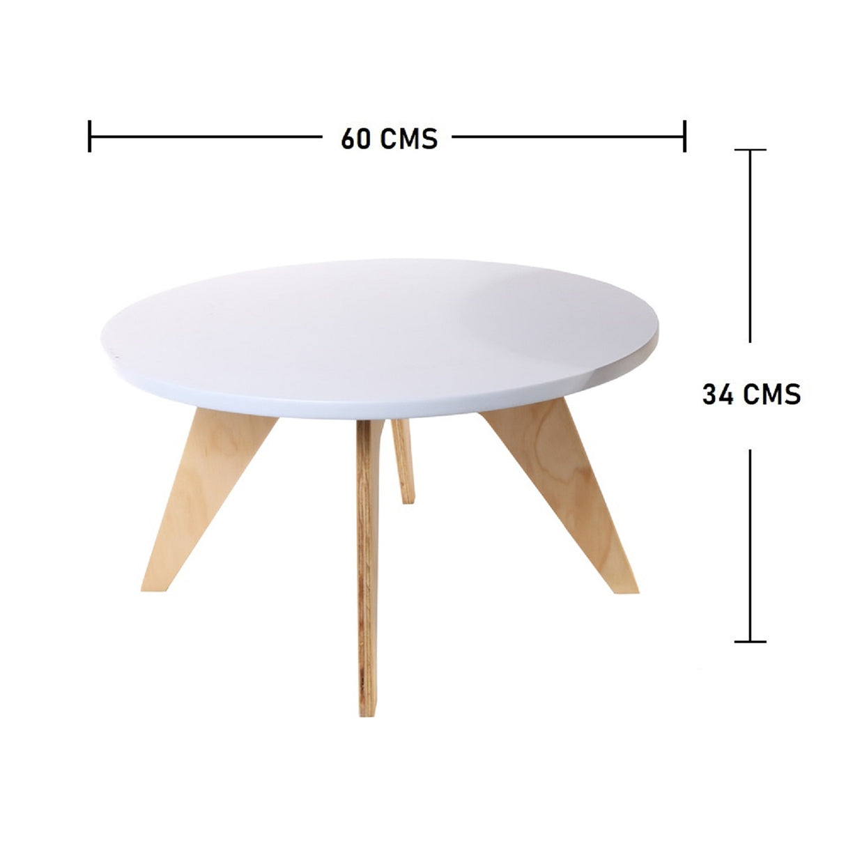 Sala Beige y Blanco 145x45cm con Un Sofá Cama Baúl Un Puff y Una Mesa de Centro