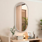 Espejo de Pared Rainbow Capri 50x100cm Ovalado con Marco En PVC