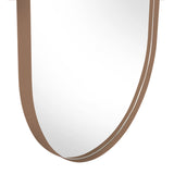 Espejo de Pared Rainbow Amber 50x100cm Ovalado con Marco En PVC