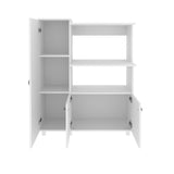 Alacena Niza Blanco 96.5x119cm con Tres Puertas y con Patas