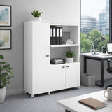 Alacena Niza Blanco 96.5x119cm con Tres Puertas y con Patas