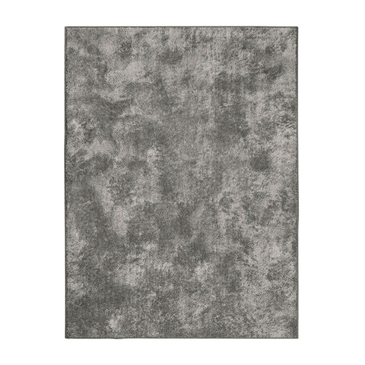 Alfombra Laurel Gris 200x150cm Rectangular Suave para Sala De Estar Fondo Entero