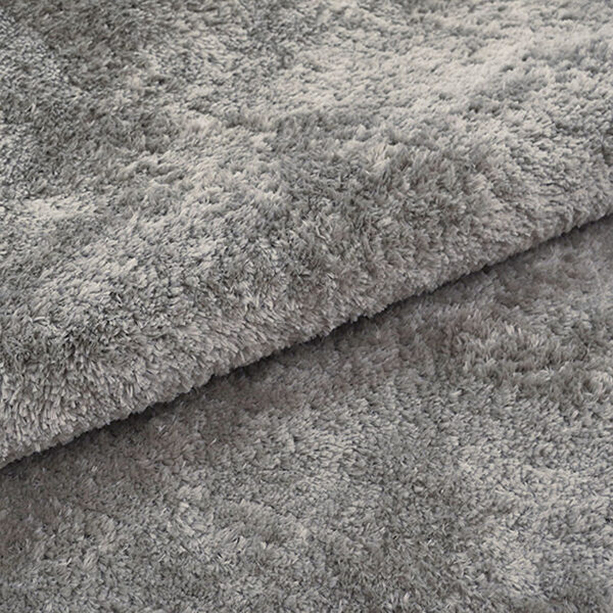 Alfombra Laurel Gris 200x150cm Rectangular Suave para Sala De Estar Fondo Entero