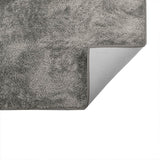 Alfombra Laurel Gris 200x150cm Rectangular Suave para Sala De Estar Fondo Entero