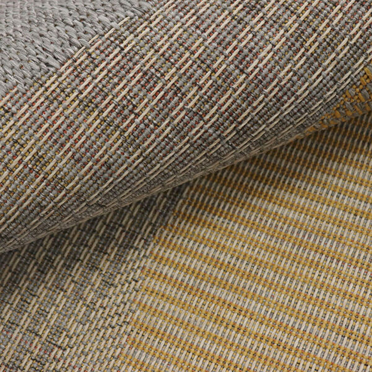 Alfombra Colors Café y Amarillo 200x150cm Rectangular Suave para Sala De Estar de Figuras Abstractas