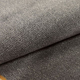 Alfombra Oregon Gris Oscuro y Amarillo 200x150cm Rectangular Suave para Dormitorio de Rectangulos