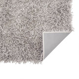 Alfombra Hawaii Gris 150x100cm Rectangular Suave para Dormitorio Fondo Entero