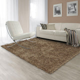 Alfombra Hawaii Cafe 200x150cm Rectangular Suave para Sala De Estar Fondo Entero