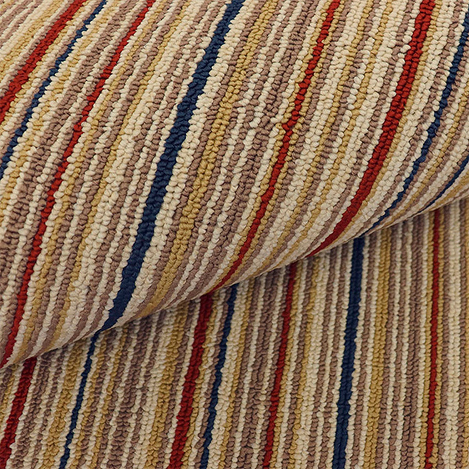Alfombra Newark Multicolor 150x100cm Rectangular Suave para Sala De Estar de Lineas