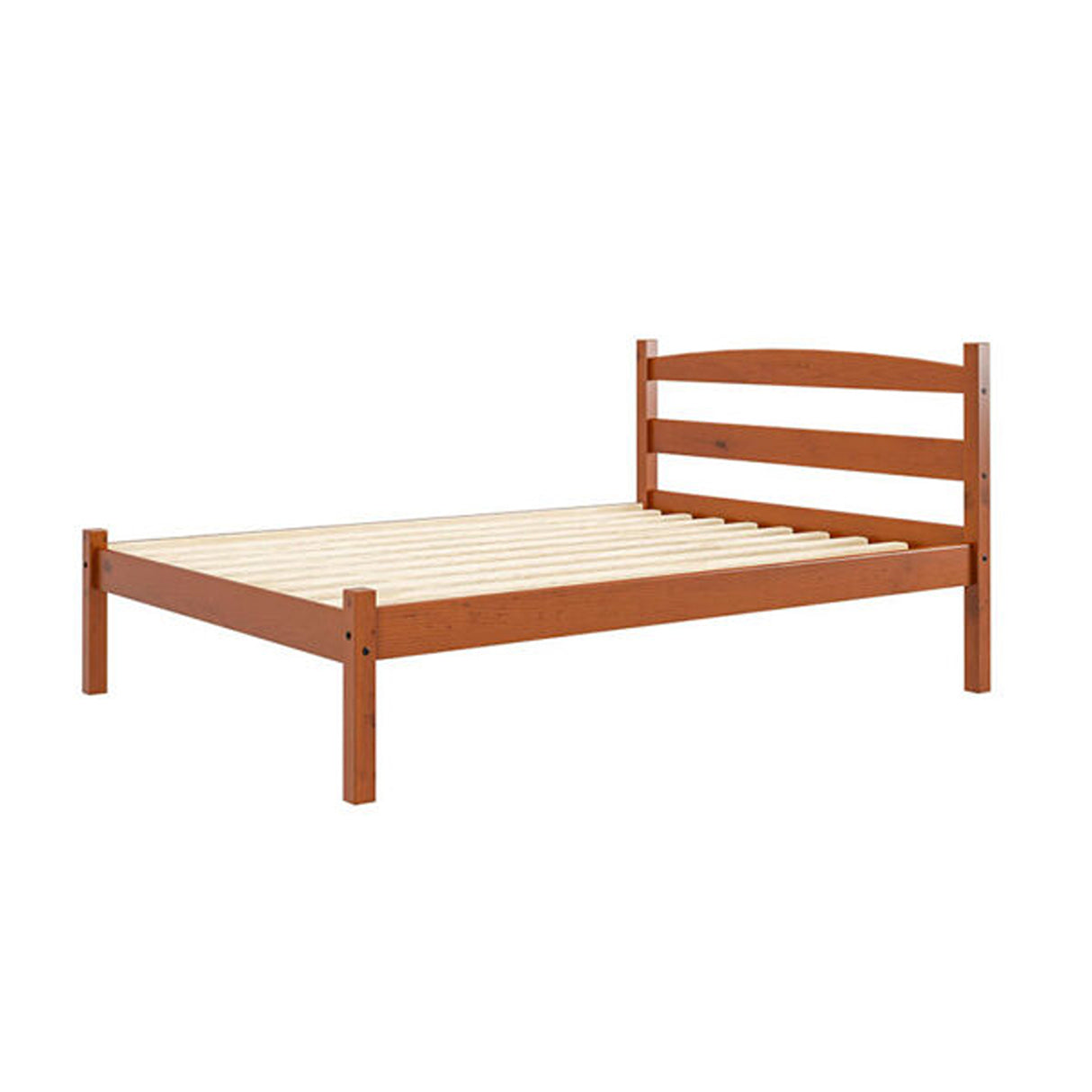 Cama Kazan Almendra 147x96cm para Colchon Semidoble 120 X 190 Cm con Cabecero
