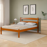 Cama Kazan Almendra 147x96cm para Colchon Semidoble 120 X 190 Cm con Cabecero