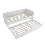 Cama Transformable Atlanta Blanco 193x68cm para Colchon Sencillo 90 X 190 Cm