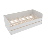 Cama Transformable Atlanta Blanco 193x68cm para Colchon Sencillo 90 X 190 Cm