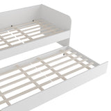 Cama Transformable Atlanta Blanco 193x68cm para Colchon Sencillo 90 X 190 Cm