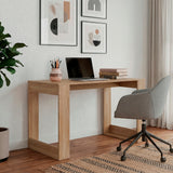 Escritorio Oviedo Fresno Europeo 120x73cm con Tres Compartimientos