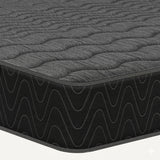 Colchón Enrollado Casatapack Negro y Gris Sencillo 100 X 190 Cm Ortopedico Firmeza Firme con Pillow Sencillo