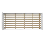 Cama Infantil Real Kids Blanco 97x69cm para colchón Sencillo 90 X 190 Cm con Cabecero y sin Colchon