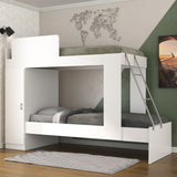 Cama Multifuncional Tokio Blanco 87x165cm para colchón Infantil 70 X 180 Cm con Cabecero y sin Colchon