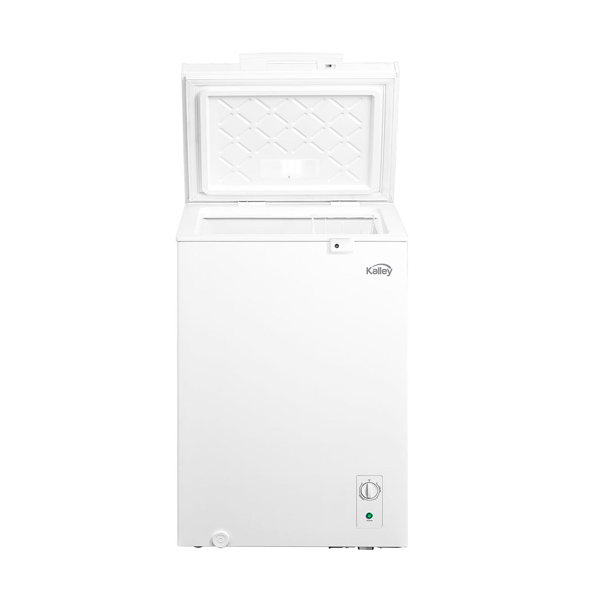 Congelador Kalley Inverter Dual Blanco 54.7x85cm de 99 Litros con Iluminación Interna