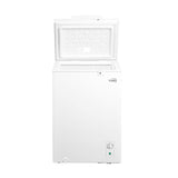 Congelador Kalley Inverter Dual Blanco 54.7x85cm de 99 Litros con Iluminación Interna