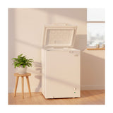 Congelador Kalley Inverter Dual Blanco 54.7x85cm de 99 Litros con Iluminación Interna