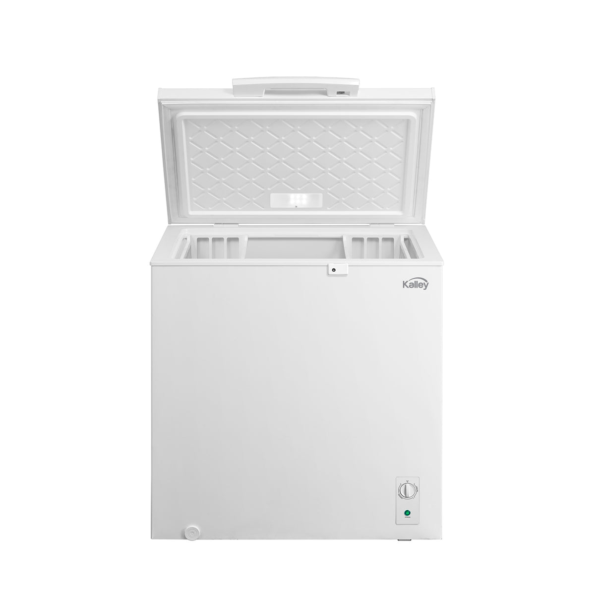 Congelador Kalley Inverter Dual Blanco 56x85cm de 198 Litros con Iluminación Interna