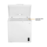Congelador Kalley Inverter Dual Blanco 55x85cm de 194 Litros con Iluminación Interna