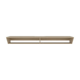 Rack de TV Russel Cartagena 160x18.1cm Flotante para TV Hasta 65" Pulgadas con Dos Compartimientos y con Ranura para Cables