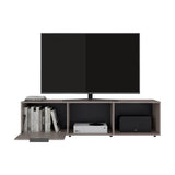Rack de TV Dorne Positano 162x41.1cm para TV Hasta 65" Pulgadas con Dos Compartimientos y con Ranura para Cables