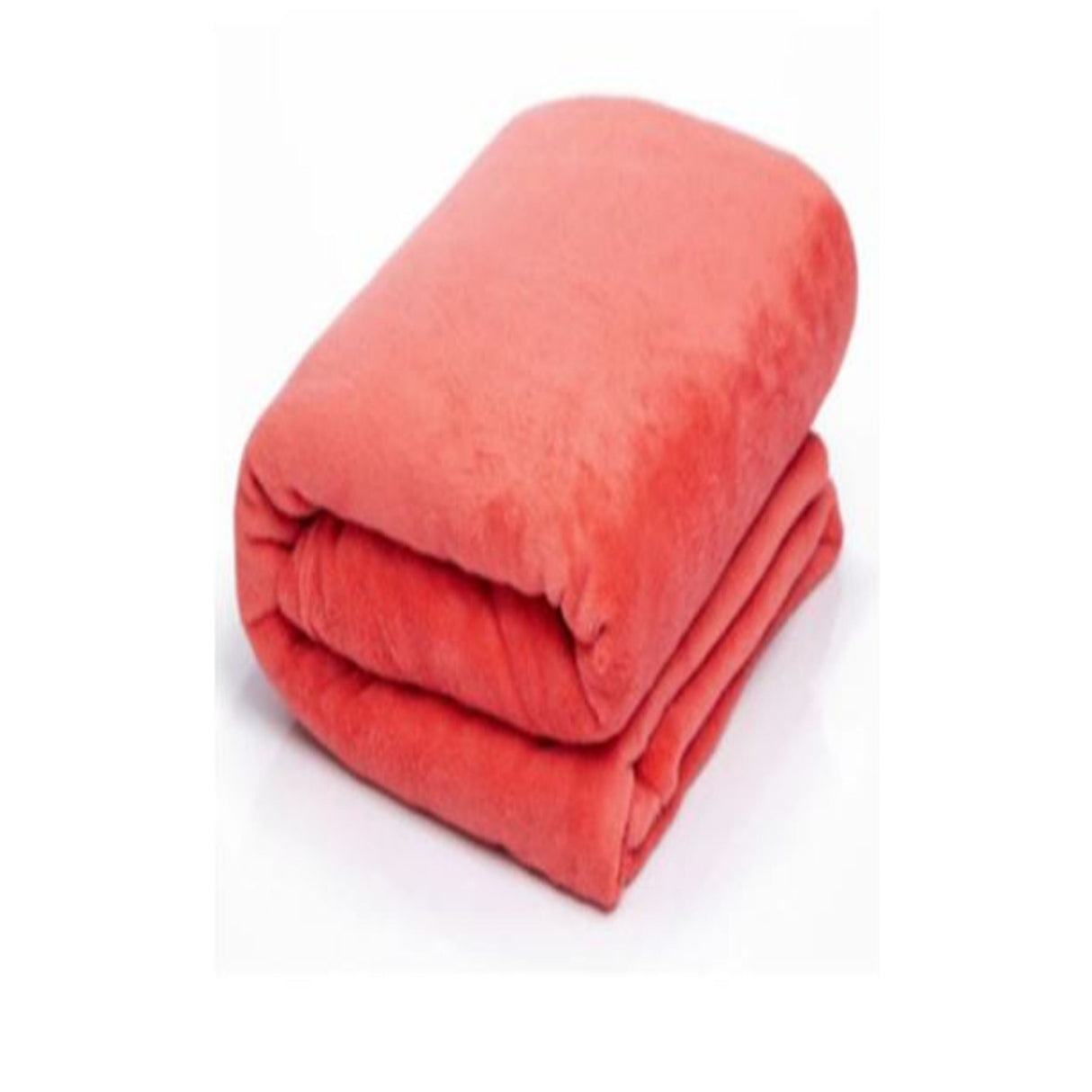 Cobija Coral Fleece Rosado 200x230cm Fondo Entero Suave y Ligera
