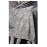 Cobija Flannel Velvet Gris 160x230cm Fondo Entero Suave y Ligera