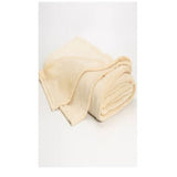 Cobija Flannel Fleece Beige 115x160cm Fondo Entero Suave y Ligera
