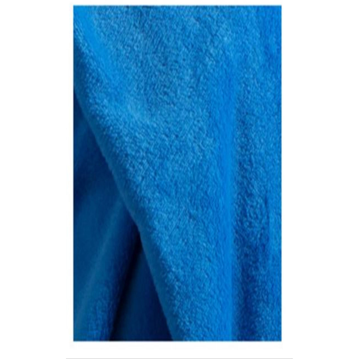 Cobija Flannel Fleece Azul 160x230cm Fondo Entero Suave y Ligera