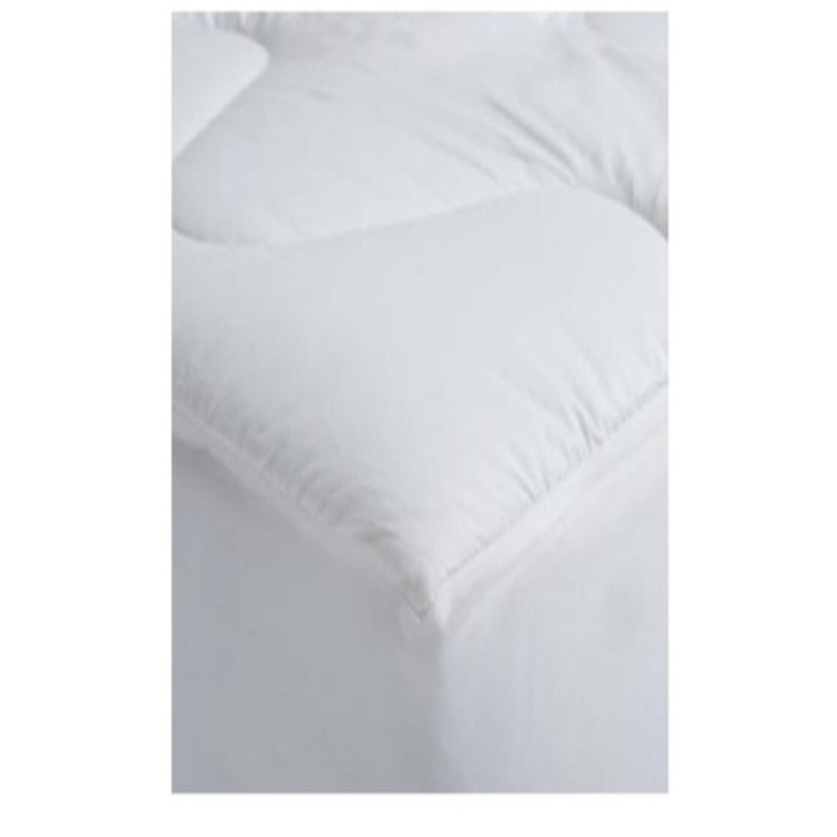 Protector de Colchón Antifluido Blanco para Colchón Semidoble 120 X 190 Cm Antifluido Acolchado 200 Hilos