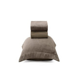 Juego de Sabanas Maroom Marrón para Cama Sencilla 100 X 190 Cm 180 Hilos Fondo Entero