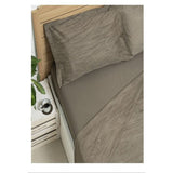 Juego de Sabanas Maroom Marrón para Cama Sencilla 100 X 190 Cm 180 Hilos Fondo Entero