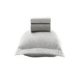 Juego de Sabanas Vision Gris para Cama Sencilla 100 X 190 Cm 180 Hilos Fondo Entero