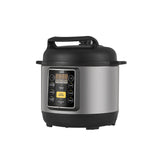 Olla Multifuncional Plateado 27.8x26.6cm de 3 Litros con Seis Funciones Preconfiguradas y con Temporizador