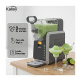 Maquina para Granizados Kalley Gris 23x48cm de 2 Litros con Cinco Funciones Preconfiguradas