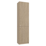 Estantería E-M5 Cartagena y Wengue 45x180.6cm con Cinco Compartimientos y con Tres Entrepaños