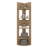 Estantería Home Dreams Fresno Europeo 40x170cm con Cinco Compartimientos y con Cuatro Entrepaños